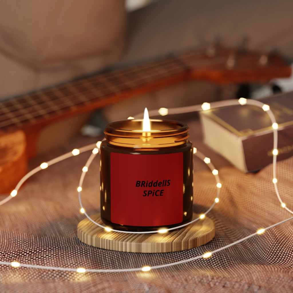 Spiced Amber Soy Candle — "Briddell's Spice" Scent