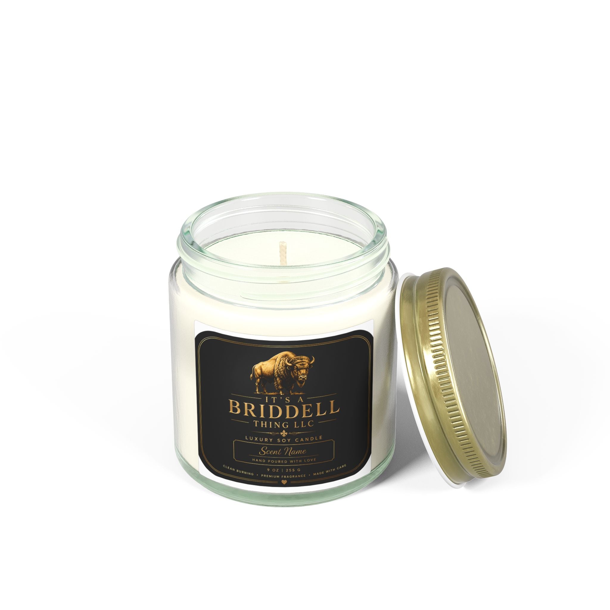 Scented Candles, Coconut Apricot Wax (4oz, 9oz)