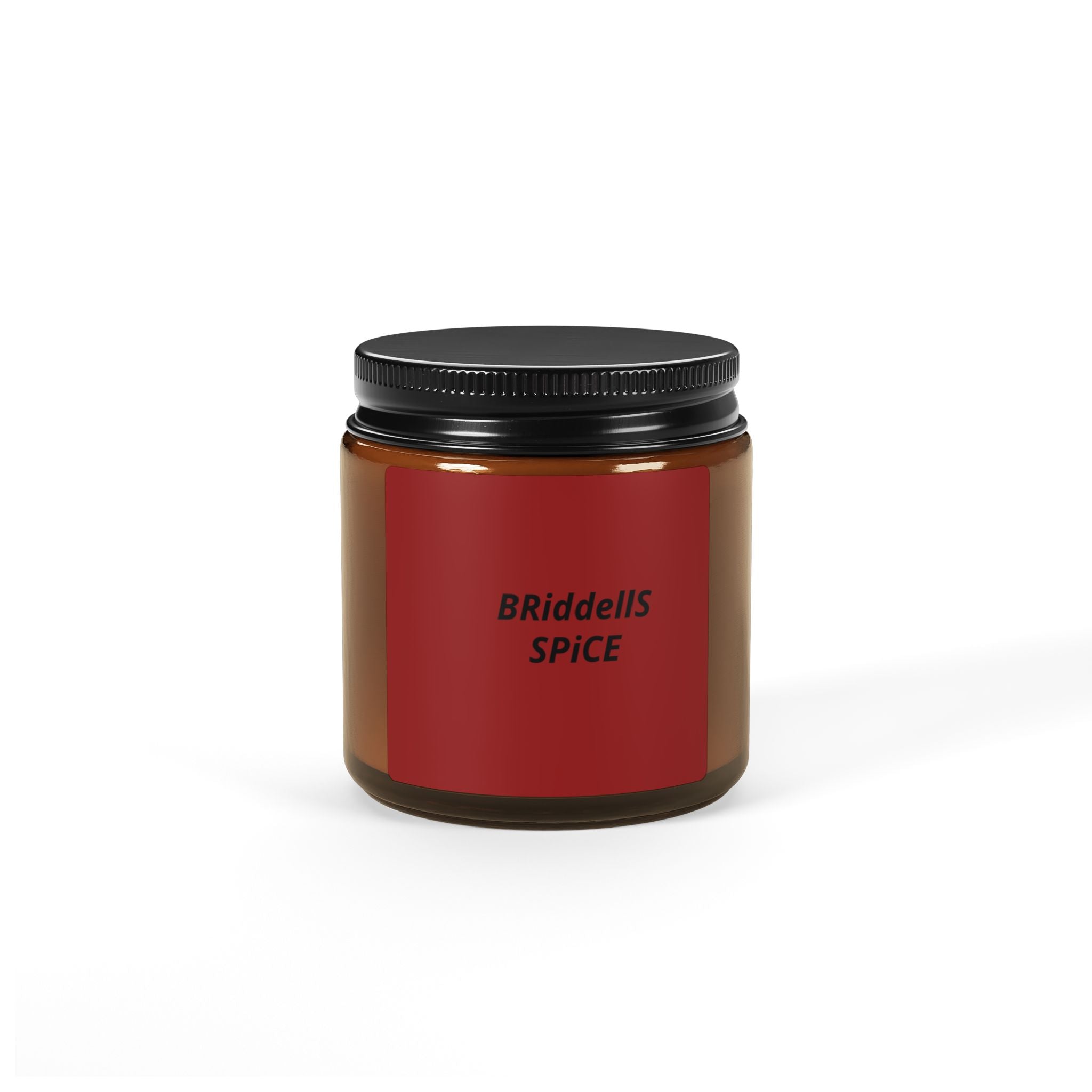 Spiced Amber Soy Candle — "Briddell's Spice" Scent
