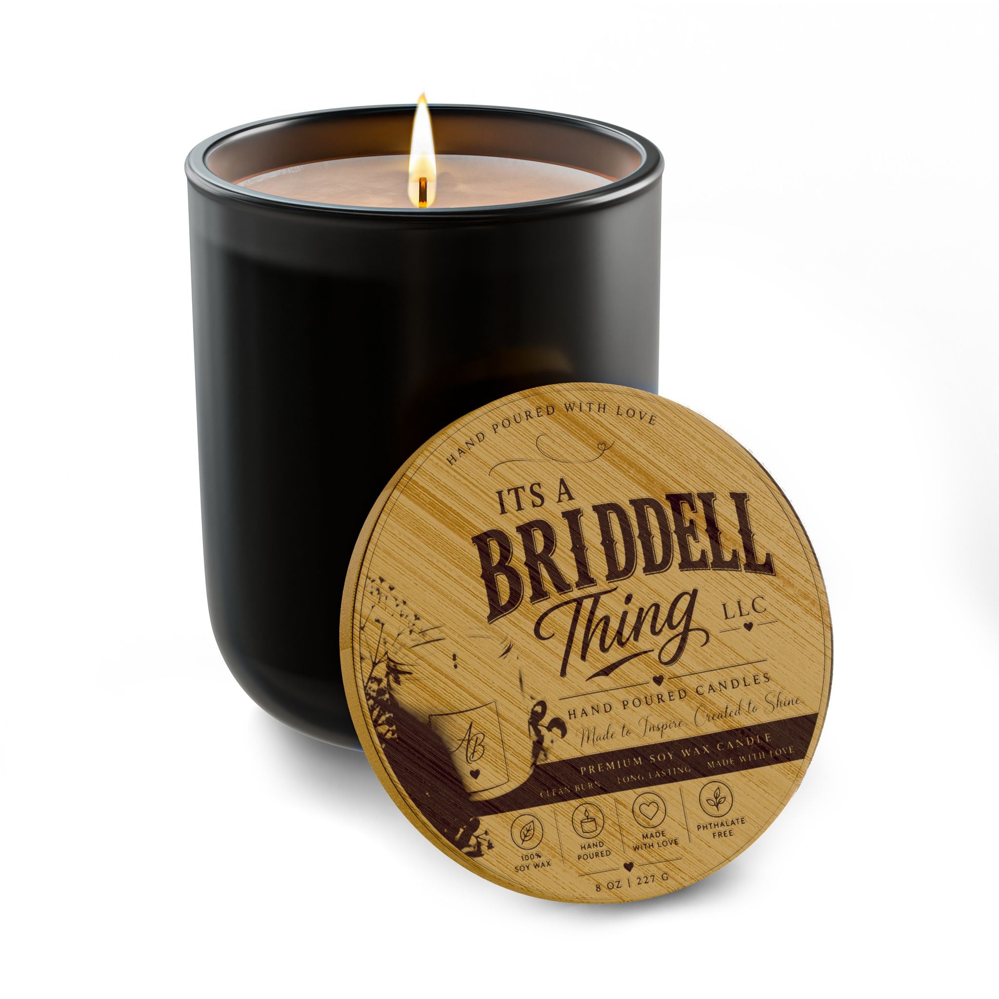 Scented Soy Candle, 14oz (Engraving)