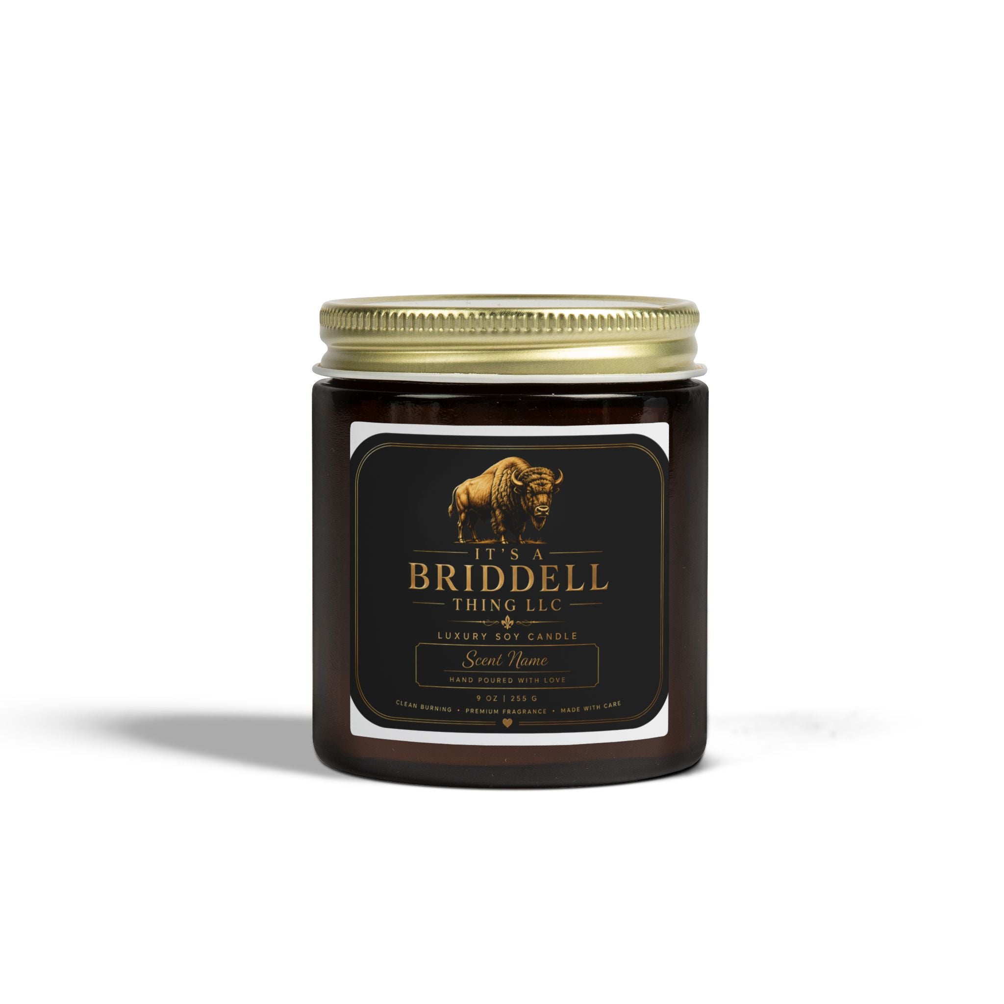 Scented Candles, Coconut Apricot Wax (4oz, 9oz)