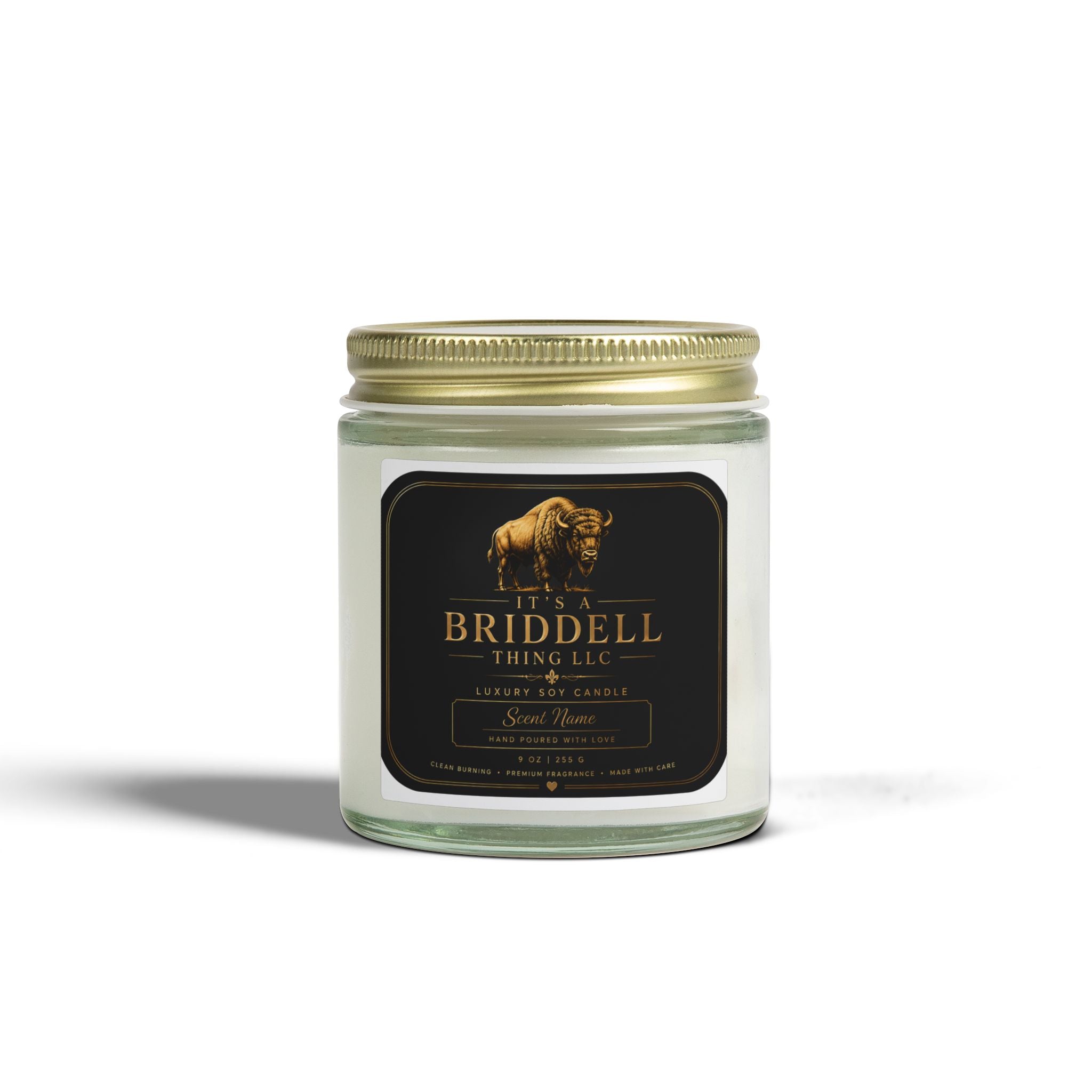 Scented Candles, Coconut Apricot Wax (4oz, 9oz)