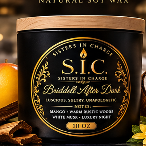S.I.C. Briddell After Dark candle