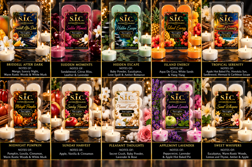 Sweet Whispers S.I.C. 10-pack tea lights